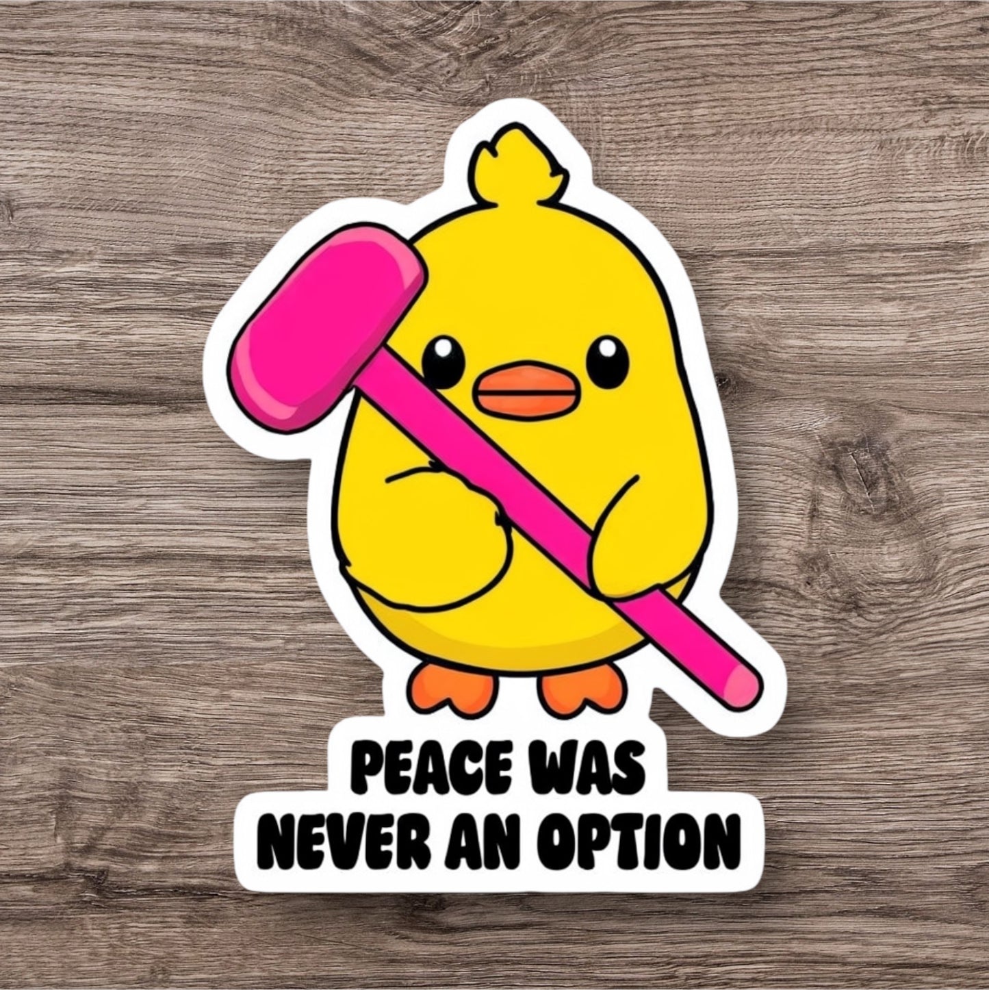 Not An Option Sticker