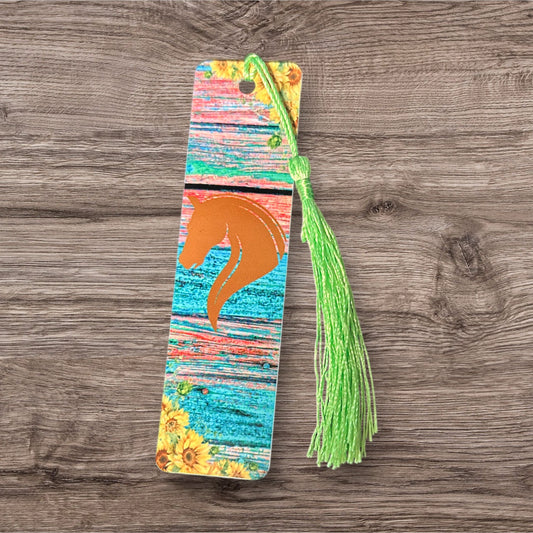 Horse bookmark