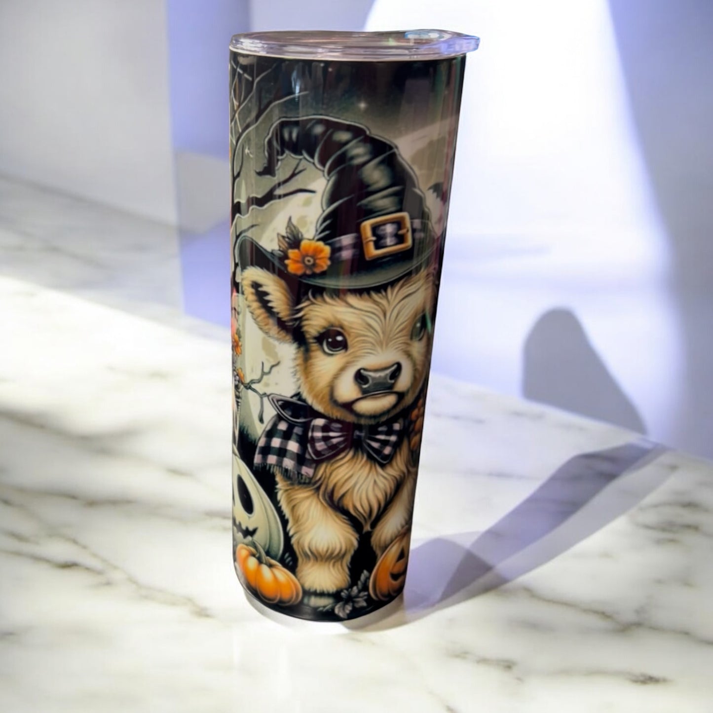 20oz Spooky Cow Tumbler